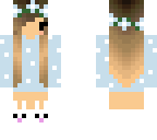 cute blue chibi girl