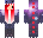 cute chibi purple dino