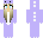 cute purple dino girl