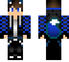 dark blue wolf