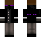 enderman in jacket