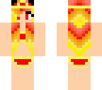 flame bikini kitten