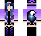 galaxy wolf girl