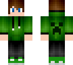 green creeper hoodie