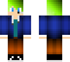 green hair boy