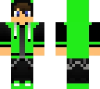 green hoodie boy