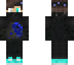 hell blauer skin