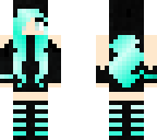 hoodie blue assasin girl 