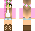 little kelly with pink hair