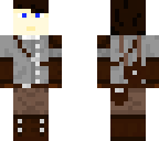male with leather armor