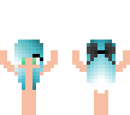 mini blue base girl