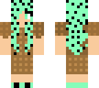 mint icecream girl