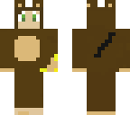 monkey with banana