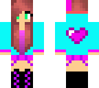neon love girl