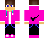 pink and blue shaded boy