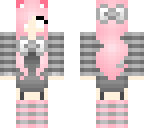pink and grey fox