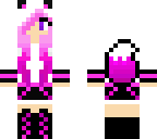pink fox girl