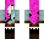 pink haried katylyn redo