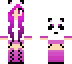 pink panda girl