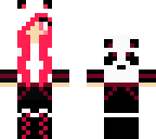 pink panda girl