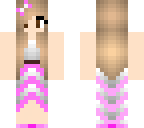 pink summer dress bow