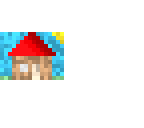 pixel house painting - oc