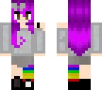 purple hair