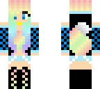 rainbow fox girl edited