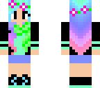 rainbow girl