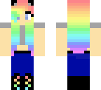rainbow girl