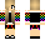 rainbow girl