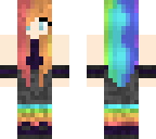 rainbow girl