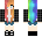 rainbow hair