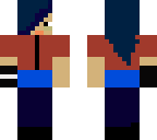 red and blue