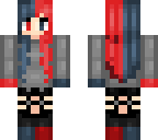 red and blue