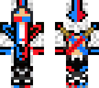 red blue ninja