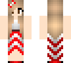 red summer dress