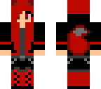 red wolf with tail