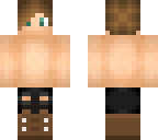 shirtless warrior boy