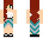 tomboy girl in a dress
