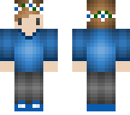 blue chibi boy
