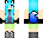 blue fox girl