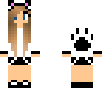 bostin terrier girl dog skin