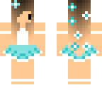 cute blue ballerina chibi