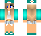 cute blue tomboy