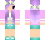 cute purple girl