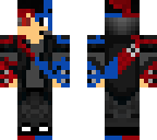 demon hunter red-blue