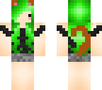 green tomboy chibi neko