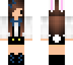 nerdy bunny chibi