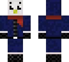 pengiun in polar suit